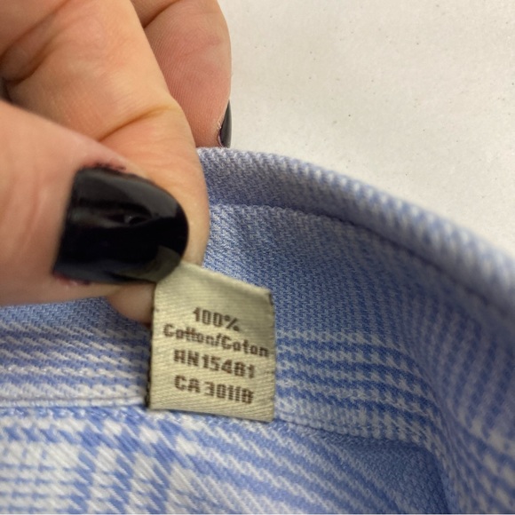 Tommy Bahama Men's Long Sleeve 100% Cotton Button Down Shirt Size 17 36-… - Picture 8 of 15